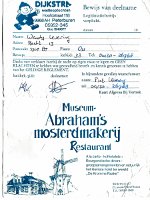 Bewijs van deelname Wadlooptocht