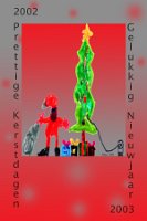 Kerstkaart 2002 Alex